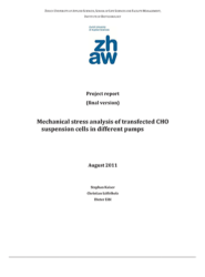 mechanical stress analysis of transfected cho suspension cells in different pumps_cover