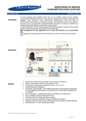 monitoring of medium consumption over leviflow_cover