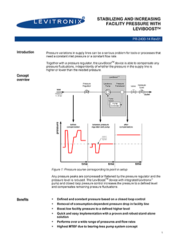 stabilizing and increasing of facility pressure with leviboost_cover